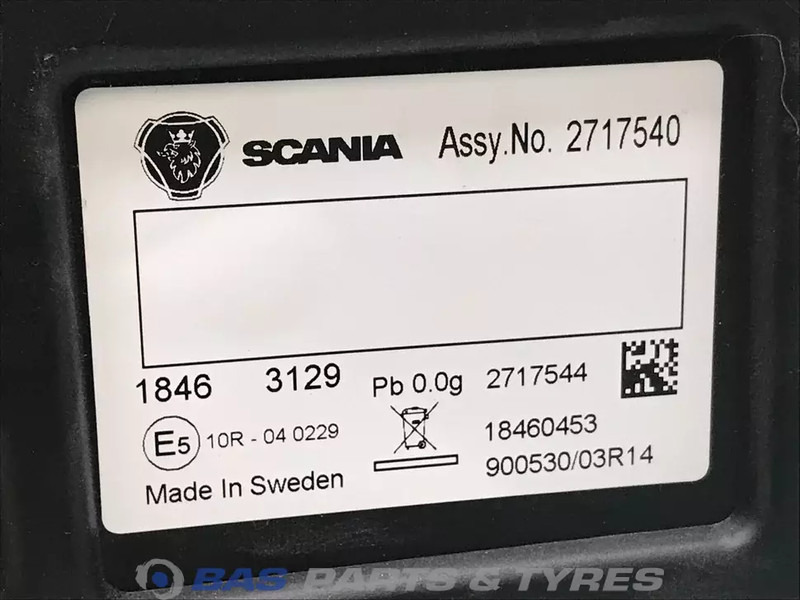 Scania G-Serie NextGen Combi-Instrument Scania 2717540 - Табло за Камион: снимка 3 Scania G-Serie NextGen Combi-Instrument Scania 2717540 - Табло за Камион: снимка 3
