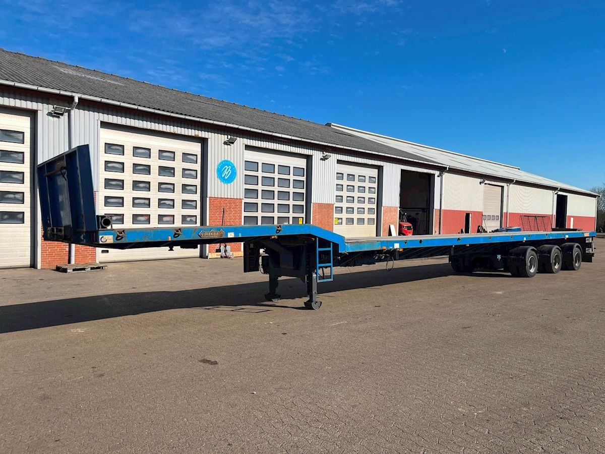 Nooteboom  - Нискорамна площадка полуремарке: снимка 4 Nooteboom  - Нискорамна площадка полуремарке: снимка 4