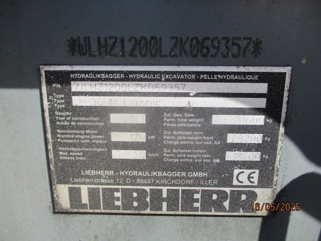 LIEBHERR LH30 M - Багер за манипулиране на материали: снимка 3 LIEBHERR LH30 M - Багер за манипулиране на материали: снимка 3