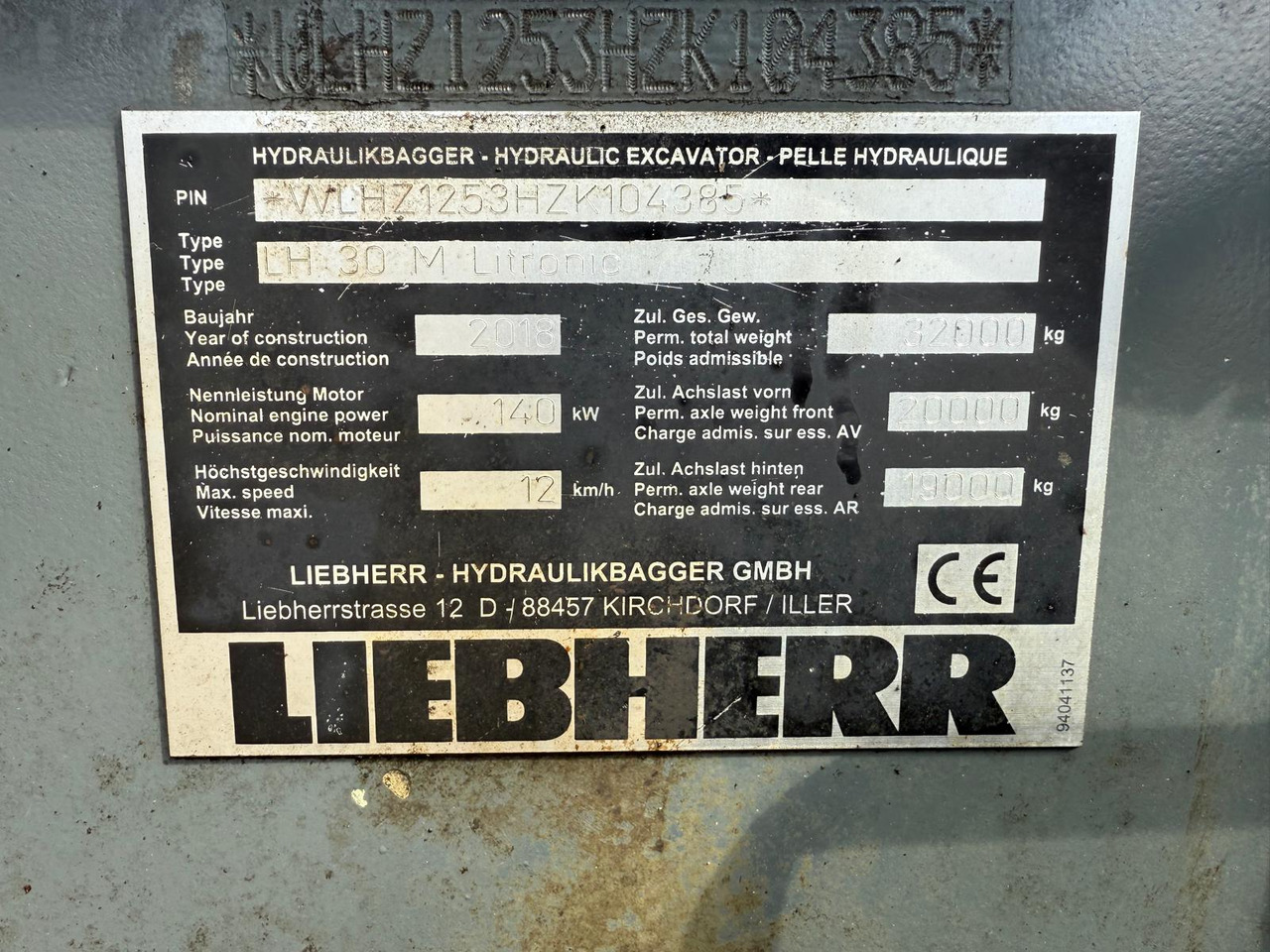 LIEBHERR LH30M - Багер за манипулиране на материали: снимка 3 LIEBHERR LH30M - Багер за манипулиране на материали: снимка 3