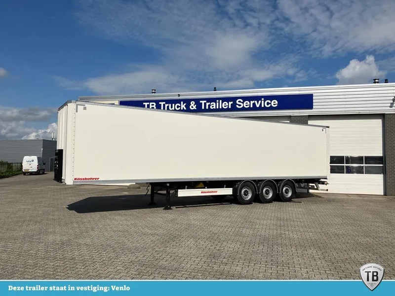 Kässbohrer SBT / 20 - 12 / 27 - Gesloten oplegger met 2x liftassen - Затворена каросерия полуремарке: снимка 1 Kässbohrer SBT / 20 - 12 / 27 - Gesloten oplegger met 2x liftassen - Затворена каросерия полуремарке: снимка 1