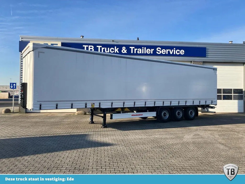 Kässbohrer SCS X / 90 - 12 / 27 Schuifzeilen met twee liftassen en hefdak 500mm - Брезентово полуремарке: снимка 1 Kässbohrer SCS X / 90 - 12 / 27 Schuifzeilen met twee liftassen en hefdak 500mm - Брезентово полуремарке: снимка 1