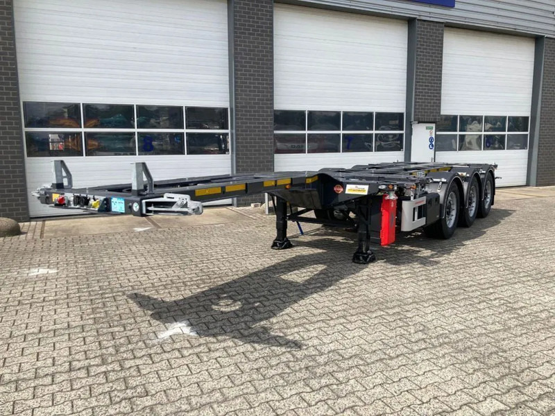 Kässbohrer SHG AVMH / 45 - 12 / 27 - Multi uitschuifbaar chassis -> 20"/30"/40"/45" - Контейнеровоз/ Сменна каросерия полуремарке: снимка 5 Kässbohrer SHG AVMH / 45 - 12 / 27 - Multi uitschuifbaar chassis -> 20"/30"/40"/45" - Контейнеровоз/ Сменна каросерия полуремарке: снимка 5