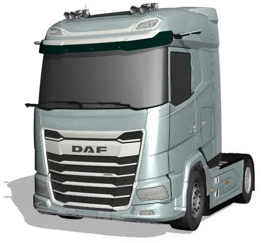 DAF XG 480 FT DVS LEATHER PTO-PREP B3-ALARM SILVER METALLIC (J5320MESI) VECTO 2 - COMING SOON - Влекач: снимка 1 DAF XG 480 FT DVS LEATHER PTO-PREP B3-ALARM SILVER METALLIC (J5320MESI) VECTO 2 - COMING SOON - Влекач: снимка 1