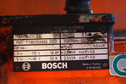 Лизинг на  Agregat Bosch  2006 i Młot do kucia Agregat Bosch  2006 i Młot do kucia: снимка 6