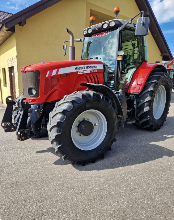 Ciągnik Massey Ferguson MF 7480 TV 2008 Massey Ferguson 7480 Dyna-TV - Трактор: снимка 1 Ciągnik Massey Ferguson MF 7480 TV 2008 Massey Ferguson 7480 Dyna-TV - Трактор: снимка 1