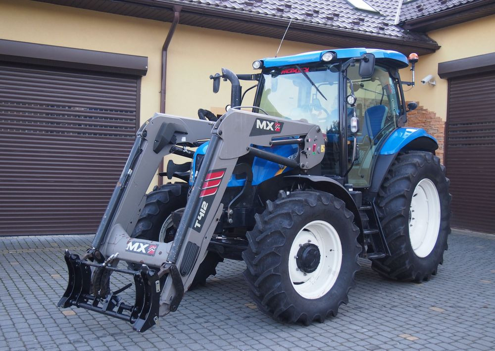 Ciągnik New Holland NH T6.140 2016 New Holland z Ładowaczem czołowym TUR - Трактор: снимка 2 Ciągnik New Holland NH T6.140 2016 New Holland z Ładowaczem czołowym TUR - Трактор: снимка 2