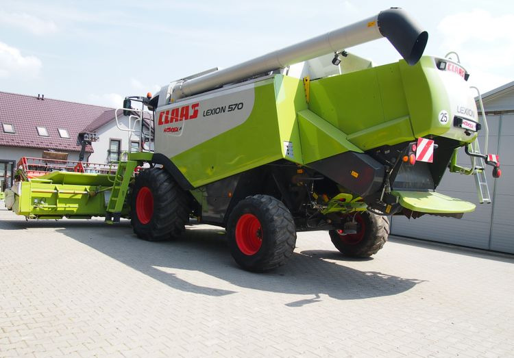 Kombajn zbożawy Claas Lexon 570 Kombajn zbożowy CLAAS LEXION 570+ heder VARIO 7,5m - Зърнокомбайн: снимка 5 Kombajn zbożawy Claas Lexon 570 Kombajn zbożowy CLAAS LEXION 570+ heder VARIO 7,5m - Зърнокомбайн: снимка 5