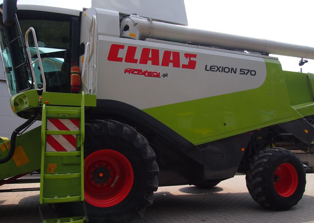 Kombajn zbożawy Claas Lexon 570 Kombajn zbożowy CLAAS LEXION 570+ heder VARIO 7,5m - Зърнокомбайн: снимка 4 Kombajn zbożawy Claas Lexon 570 Kombajn zbożowy CLAAS LEXION 570+ heder VARIO 7,5m - Зърнокомбайн: снимка 4