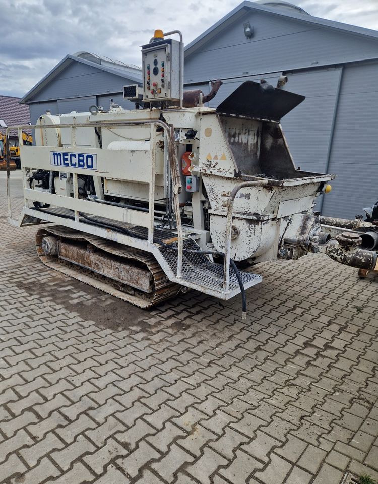 Pompa do betonu Mecbo CAR TCACK P6.80 APV/DI 90bar 2007 Pompa do betonu MECBO P6.80 na gąsienicach - Стационарна бетон помпа: снимка 1 Pompa do betonu Mecbo CAR TCACK P6.80 APV/DI 90bar 2007 Pompa do betonu MECBO P6.80 na gąsienicach - Стационарна бетон помпа: снимка 1