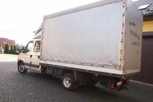 Samochód Iveco Daily 35c21 2012 DMC 3,5T DOKA dubel kabina - Брезентов бус, Бус с двойна кабина: снимка 3 Samochód Iveco Daily 35c21 2012 DMC 3,5T DOKA dubel kabina - Брезентов бус, Бус с двойна кабина: снимка 3