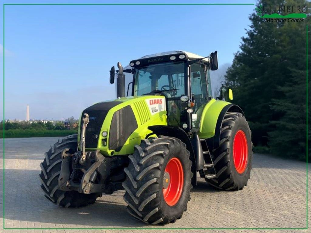 Claas Axion 840 Cmatic - Трактор: снимка 1 Claas Axion 840 Cmatic - Трактор: снимка 1