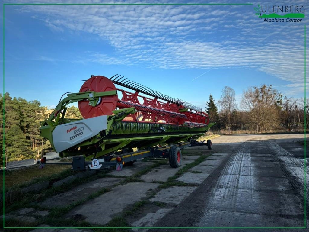 Claas CONVIO FLEX 1230 - Принадлежност за машини за прибиране на реколтата: снимка 1 Claas CONVIO FLEX 1230 - Принадлежност за машини за прибиране на реколтата: снимка 1