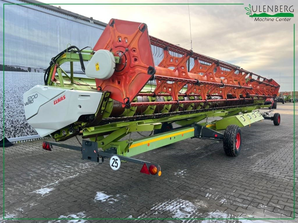 Claas Vario 1200 + wózek transportowy - Принадлежност за машини за прибиране на реколтата: снимка 3 Claas Vario 1200 + wózek transportowy - Принадлежност за машини за прибиране на реколтата: снимка 3