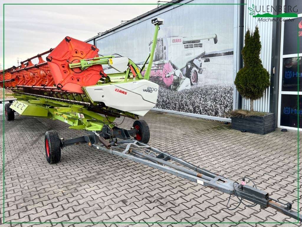 Claas Vario 1200 + wózek transportowy - Хедер: снимка 4 Claas Vario 1200 + wózek transportowy - Хедер: снимка 4
