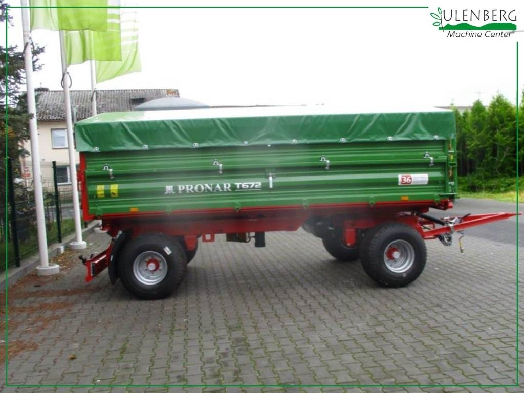 Pronar T 672 - Селскостопанско ремарке самосвал: снимка 1 Pronar T 672 - Селскостопанско ремарке самосвал: снимка 1