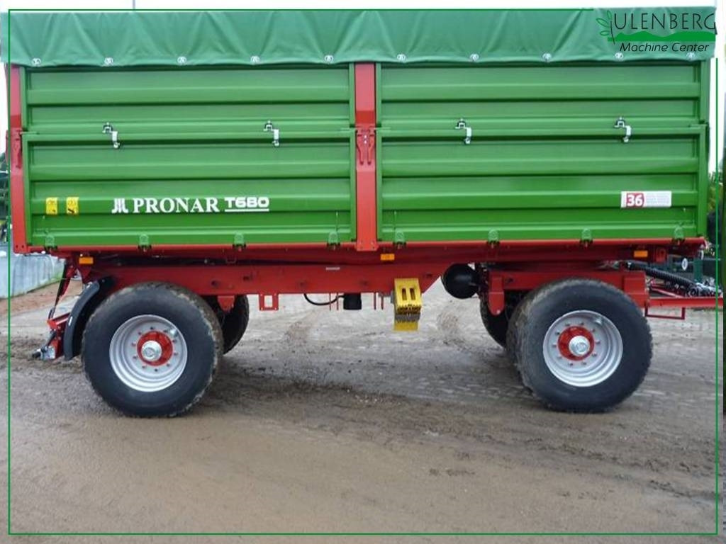 Pronar T 680 - Селскостопанско ремарке самосвал: снимка 5 Pronar T 680 - Селскостопанско ремарке самосвал: снимка 5