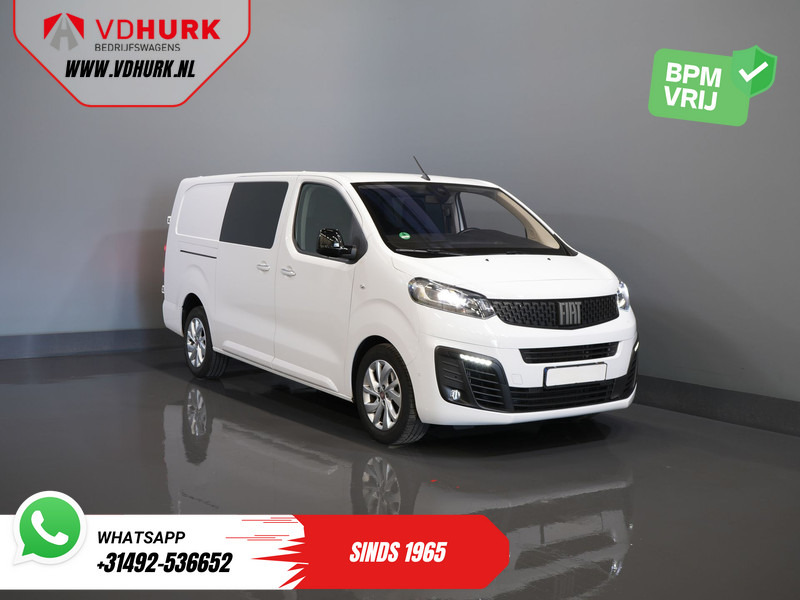 Fiat Scudo 2.0 MJ 180 pk Aut. DC Dubbel Cabine BPM VRIJ! Adapt.Cruise/ Xenon/ Climate/ Keyless/ Carplay/ NL Auto/ PDC - Малък ван, Бус с двойна кабина: снимка 1 Fiat Scudo 2.0 MJ 180 pk Aut. DC Dubbel Cabine BPM VRIJ! Adapt.Cruise/ Xenon/ Climate/ Keyless/ Carplay/ NL Auto/ PDC - Малък ван, Бус с двойна кабина: снимка 1