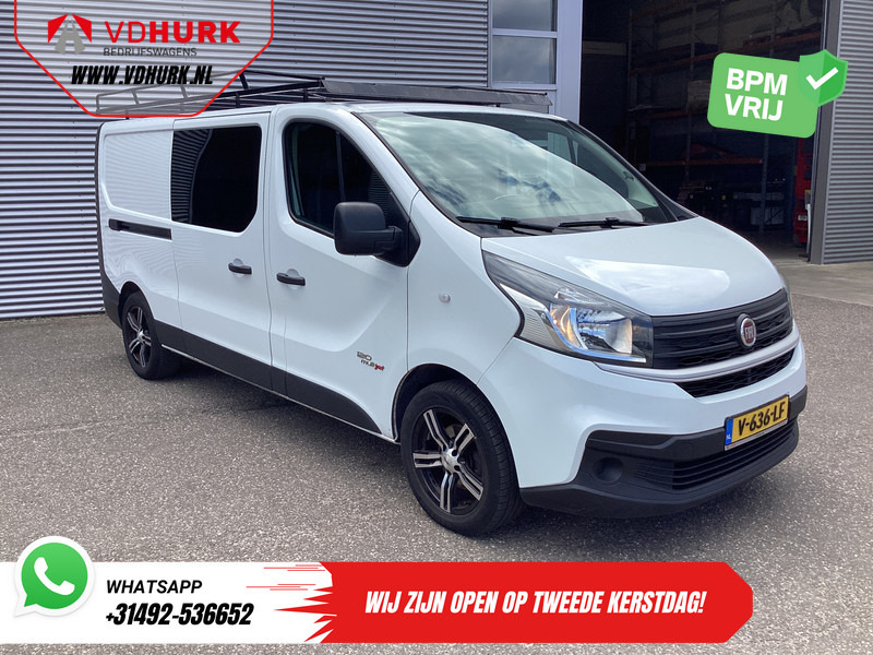 Fiat Talento 1.6 MJ 125 pk L2 DC Dubbel Cabine EXPORT ONLY Airco/ Android/ Camera/ Imperiaal - Малък ван, Бус с двойна кабина: снимка 1 Fiat Talento 1.6 MJ 125 pk L2 DC Dubbel Cabine EXPORT ONLY Airco/ Android/ Camera/ Imperiaal - Малък ван, Бус с двойна кабина: снимка 1
