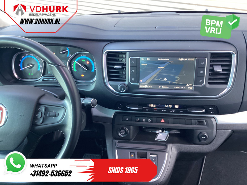 Микробус, Електробус Fiat e-Ulysse (Scudo) L2 75 kWh 330 km WLTP Snellader/ 2x Elek.Schuif/ Xenon/ Pano/ Leder/ Climate/ Cruise/ Camera: снимка 13