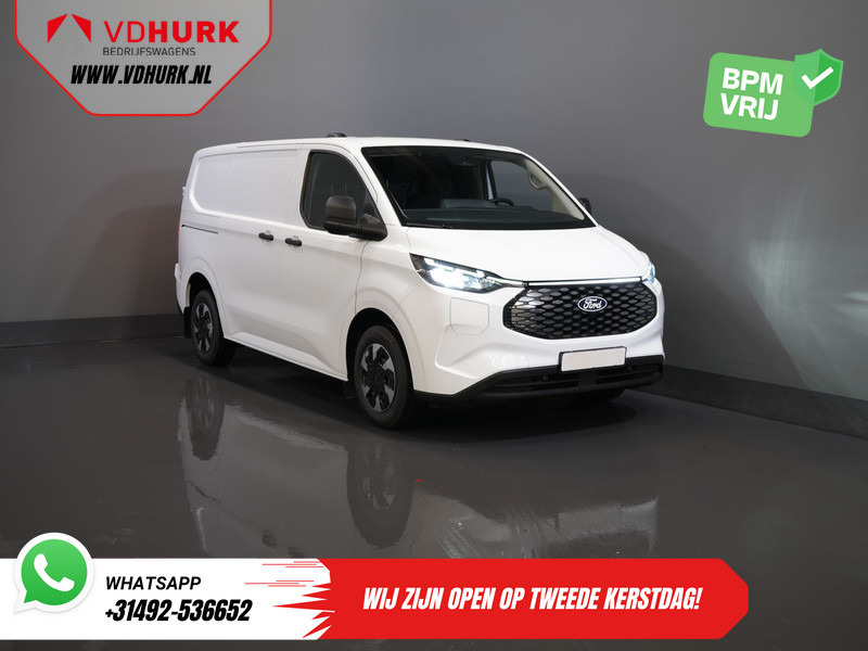 Ford E-Transit Custom 320 Trend 65 kWh 330 km WLTP LED/ Snellader/ 2.3t Trekverm./ Stuurverw./ Stoelverw./ Carplay/ Climate/ Camera/ PDC/ Cruise - Малък ван, Електрически бус: снимка 1 Ford E-Transit Custom 320 Trend 65 kWh 330 km WLTP LED/ Snellader/ 2.3t Trekverm./ Stuurverw./ Stoelverw./ Carplay/ Climate/ Camera/ PDC/ Cruise - Малък ван, Електрически бус: снимка 1