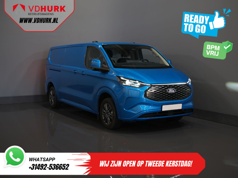 Ford E-Transit Custom 340 65 kWh 330km WLTP L2 Limited Garantie 5 jaar/ 2.3t Trekverm./ Snellader/ Matrix LED/ B&O/ Adapt.Cruise/ Standkachel/ Carplay - Малък ван, Електрически бус: снимка 1 Ford E-Transit Custom 340 65 kWh 330km WLTP L2 Limited Garantie 5 jaar/ 2.3t Trekverm./ Snellader/ Matrix LED/ B&O/ Adapt.Cruise/ Standkachel/ Carplay - Малък ван, Електрически бус: снимка 1