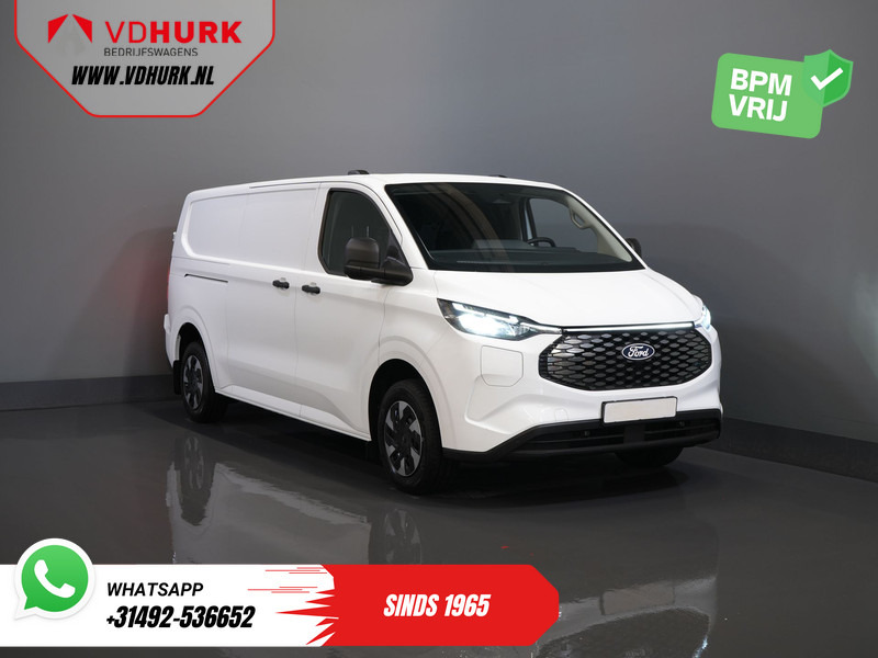 Ford E-Transit Custom 340 L2 65 kWh 330 km WLTP 2.3t Trekverm./ Snellader/ LED/ Standkachel/ Stoelverw./ Stuur.Verw./ Voorruit.Verw./ Carplay/ Camera/ - Малък ван, Електрически бус: снимка 1 Ford E-Transit Custom 340 L2 65 kWh 330 km WLTP 2.3t Trekverm./ Snellader/ LED/ Standkachel/ Stoelverw./ Stuur.Verw./ Voorruit.Verw./ Carplay/ Camera/ - Малък ван, Електрически бус: снимка 1