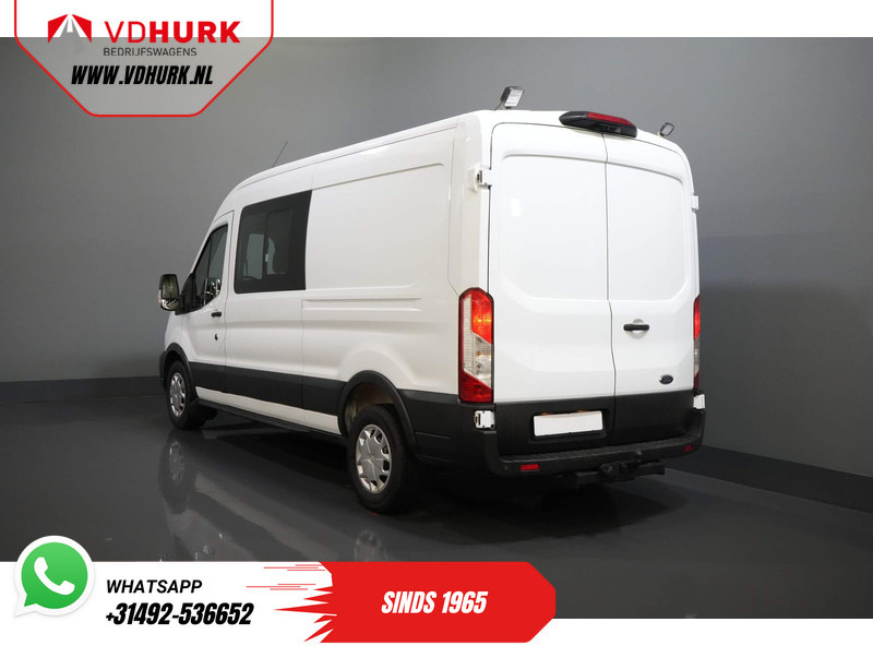 Ford Transit 2.0 TDCI 130 pk L3H2 DC Dubbel Cabine 7 Pers./ Riem V.V./ Adapt. Cruise/ CarPlay/ PDC/ Navi/ Camera/ Airco/ Trekhaak - Товарен бус, Бус с двойна кабина: снимка 2 Ford Transit 2.0 TDCI 130 pk L3H2 DC Dubbel Cabine 7 Pers./ Riem V.V./ Adapt. Cruise/ CarPlay/ PDC/ Navi/ Camera/ Airco/ Trekhaak - Товарен бус, Бус с двойна кабина: снимка 2