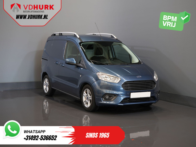 Ford Transit Courier 1.0 EcoBoost BENZINE BPM VRIJ! Dealer Onderhouden/ NL Auto/ Carplay/ Climate/ Cruise/ Stoelverw./ Trekhaak/ LMV - Малък ван: снимка 1 Ford Transit Courier 1.0 EcoBoost BENZINE BPM VRIJ! Dealer Onderhouden/ NL Auto/ Carplay/ Climate/ Cruise/ Stoelverw./ Trekhaak/ LMV - Малък ван: снимка 1