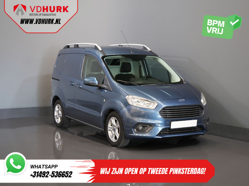 Ford Transit Courier 1.0 EcoBoost BENZINE BPM VRIJ! Dealer Onderhouden/ NL Auto/ Carplay/ Climate/ Cruise/ Stoelverw./ Trekhaak/ LMV - Малък ван: снимка 1 Ford Transit Courier 1.0 EcoBoost BENZINE BPM VRIJ! Dealer Onderhouden/ NL Auto/ Carplay/ Climate/ Cruise/ Stoelverw./ Trekhaak/ LMV - Малък ван: снимка 1