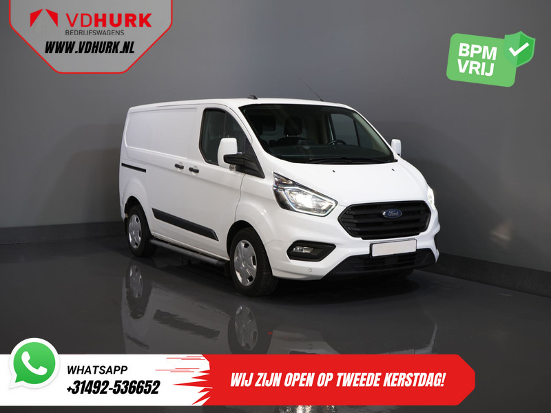 Ford Transit Custom 1.0 130 pk Aut. PHEV BPM VRIJ! Carplay/ Stoelverw./ Sortimo/ Sidebars/ Camera/ PDC/ Cruise/ Airco - Малък ван: снимка 1 Ford Transit Custom 1.0 130 pk Aut. PHEV BPM VRIJ! Carplay/ Stoelverw./ Sortimo/ Sidebars/ Camera/ PDC/ Cruise/ Airco - Малък ван: снимка 1