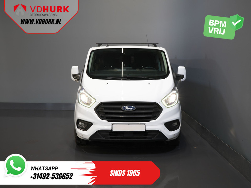 Малък ван, Бус с двойна кабина Ford Transit Custom 2.0 TDCI L2 Trend DC Dubbel Cabine BPM VRIJ! Stoelverw./ Carplay/ 2.7t Trekverm./ Navi/ PDC/ Cruise: снимка 7