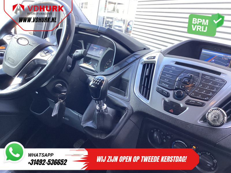 Ford Transit Custom 2.2 TDCI Trend DC Dubbel Cabine EXPORT 6 Pers./ Navi/ Camera/ Cruise/ Airco / PDC V+A/ Trekhaak - Малък ван, Бус с двойна кабина: снимка 3 Ford Transit Custom 2.2 TDCI Trend DC Dubbel Cabine EXPORT 6 Pers./ Navi/ Camera/ Cruise/ Airco / PDC V+A/ Trekhaak - Малък ван, Бус с двойна кабина: снимка 3