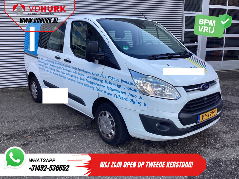 Ford Transit Custom 2.2 TDCI Trend DC Dubbel Cabine EXPORT 6 Pers./ Navi/ Camera/ Cruise/ Airco / PDC V+A/ Trekhaak - Малък ван, Бус с двойна кабина: снимка 1 Ford Transit Custom 2.2 TDCI Trend DC Dubbel Cabine EXPORT 6 Pers./ Navi/ Camera/ Cruise/ Airco / PDC V+A/ Trekhaak - Малък ван, Бус с двойна кабина: снимка 1