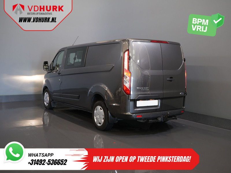 Ford Transit Custom 320 2.0 TDCI 130 pk Aut. L2 Trend BPM VRIJ! Dubbel Cabine DC Carplay/ Stoelverw./ PDC/ Cruise/ Trekhaak/ Airco - Малък ван, Бус с двойна кабина: снимка 2 Ford Transit Custom 320 2.0 TDCI 130 pk Aut. L2 Trend BPM VRIJ! Dubbel Cabine DC Carplay/ Stoelverw./ PDC/ Cruise/ Trekhaak/ Airco - Малък ван, Бус с двойна кабина: снимка 2