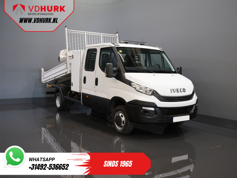 Iveco Daily 35C14D 2.3 140 pk Aut. ZF DC Dubbel Cabine 6 Pers./ Kipper/ Pick Up/ Open Laadbak/ Kieper/ 3.5t Trekverm./ Dubbel Lucht/ Gev.Sto - Бордови бус, Бус с двойна кабина: снимка 1 Iveco Daily 35C14D 2.3 140 pk Aut. ZF DC Dubbel Cabine 6 Pers./ Kipper/ Pick Up/ Open Laadbak/ Kieper/ 3.5t Trekverm./ Dubbel Lucht/ Gev.Sto - Бордови бус, Бус с двойна кабина: снимка 1