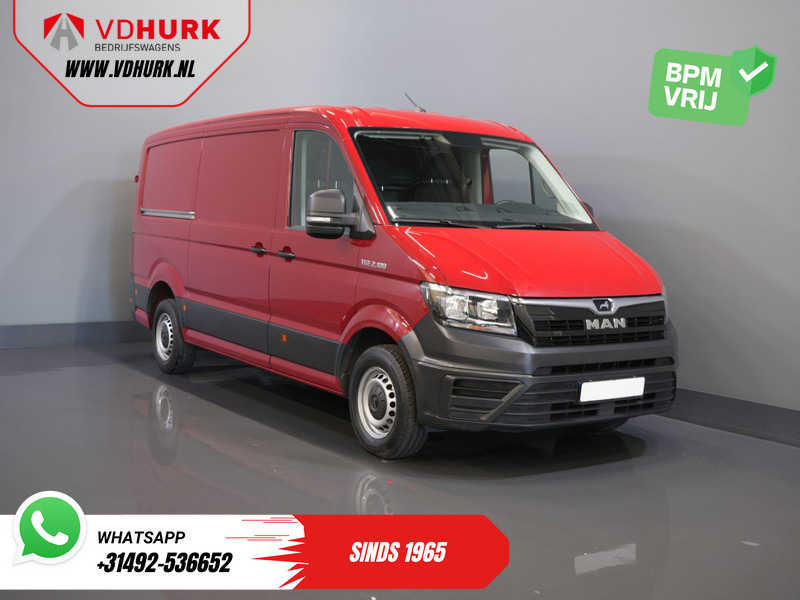 MAN TGE 2.0 TDI L3H2 BPM VRIJ! 3 Pers./ 2.5t Trekverm./ Carplay/ Betimmerd/ Cruise/ Navi/ Camera - Малък ван: снимка 1 MAN TGE 2.0 TDI L3H2 BPM VRIJ! 3 Pers./ 2.5t Trekverm./ Carplay/ Betimmerd/ Cruise/ Navi/ Camera - Малък ван: снимка 1