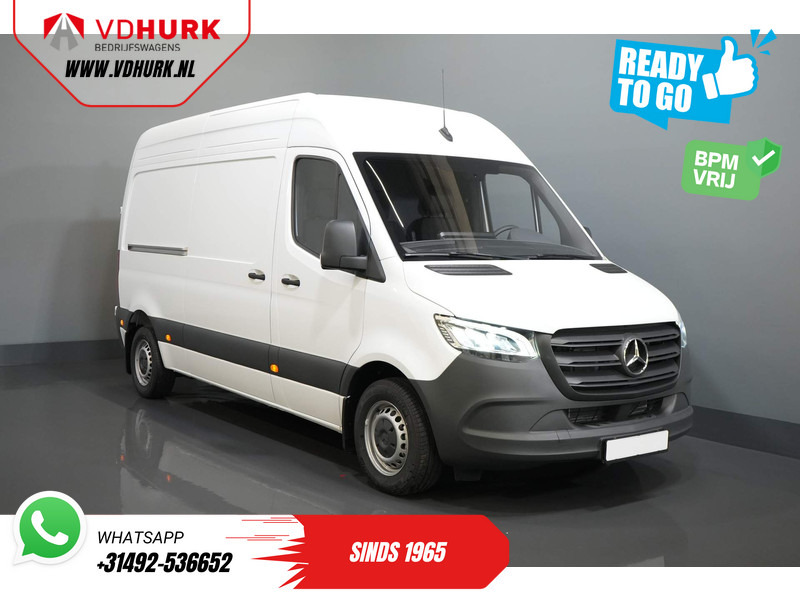 Mercedes-Benz Sprinter 211 Aut. L2H2 BPM VRIJ/ LED/ Standkachel/ Stoelverw./ Climate/ Carplay/ Camera/ Cruise/ Trekhaak - Малък ван: снимка 1 Mercedes-Benz Sprinter 211 Aut. L2H2 BPM VRIJ/ LED/ Standkachel/ Stoelverw./ Climate/ Carplay/ Camera/ Cruise/ Trekhaak - Малък ван: снимка 1