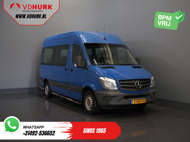 Mercedes-Benz Sprinter 213 2.2 CDI Aut. L2H2 9 Persoons EXPORT Incl. BTW&BPM €13.915,- Airco/ PDC V+A/ Side & Rearbar - Микробус, Пътнически бус: снимка 1 Mercedes-Benz Sprinter 213 2.2 CDI Aut. L2H2 9 Persoons EXPORT Incl. BTW&BPM €13.915,- Airco/ PDC V+A/ Side & Rearbar - Микробус, Пътнически бус: снимка 1