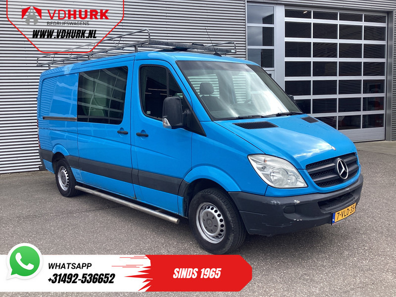 Mercedes-Benz Sprinter 313 2.2 CDI Aut. L2 DC Dubbel Cabine EXPORT ONLY Airco/ 2.8t Trekverm./ Imperiaal & Trap/ 7 Pers. - Товарен бус, Бус с двойна кабина: снимка 1 Mercedes-Benz Sprinter 313 2.2 CDI Aut. L2 DC Dubbel Cabine EXPORT ONLY Airco/ 2.8t Trekverm./ Imperiaal & Trap/ 7 Pers. - Товарен бус, Бус с двойна кабина: снимка 1