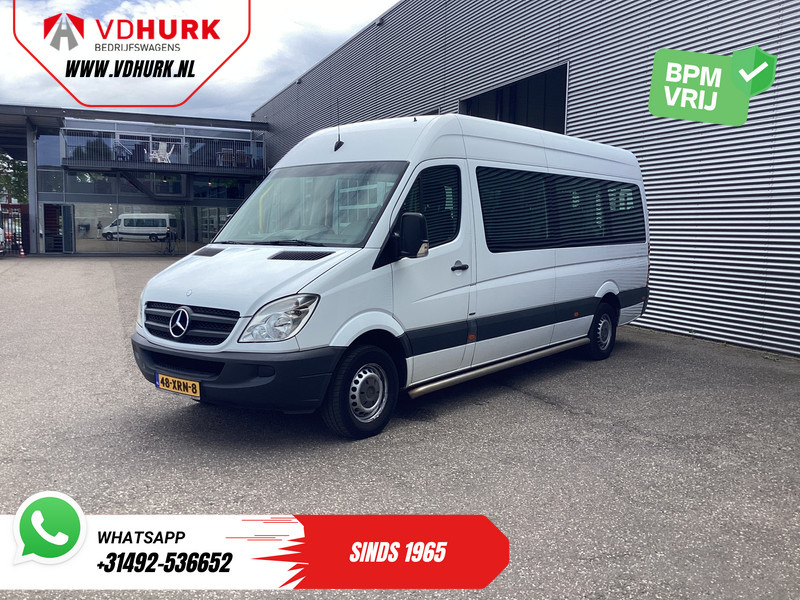 Микробус, Пътнически бус Mercedes-Benz Sprinter 313 2.2 CDI Aut. L3H2 €11.858 Incl. BTW BPM VRIJ! EXPORT ONLY Combi/ 9 Persoons/ Kombi/ 9P/ Airco/ Rolstoellift: снимка 9