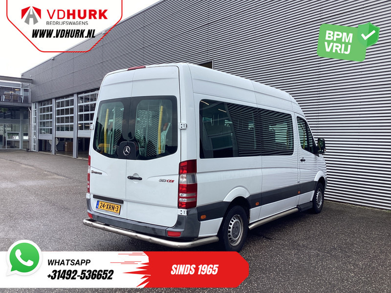 Микробус, Пътнически бус Mercedes-Benz Sprinter 313 2.2 CDI L2H2 €10.164 Incl. BTW BPM VRIJ! EXPORT ONLY Combi/ 9 Persoons/ Kombi/ 9P/ Airco/ Rolstoellift: снимка 8