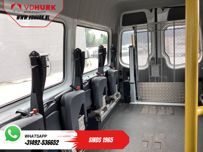 Микробус, Пътнически бус Mercedes-Benz Sprinter 313 2.2 CDI L2H2 €9.922 Incl. BTW BPM VRIJ! EXPORT ONLY Combi/ 9 Persoons/ Kombi/ 9P/ Airco/ Rolstoellift: снимка 11