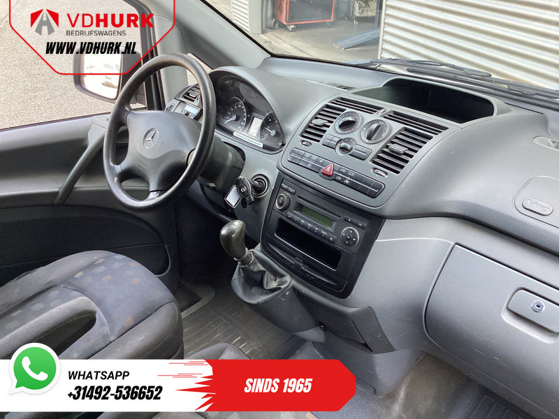 Mercedes-Benz Vito 109 CDI EXPORT ONLY NL Auto/ APK 07-2026/ Camera/ 3 Pers./ Trekhaak - Малък ван: снимка 3 Mercedes-Benz Vito 109 CDI EXPORT ONLY NL Auto/ APK 07-2026/ Camera/ 3 Pers./ Trekhaak - Малък ван: снимка 3