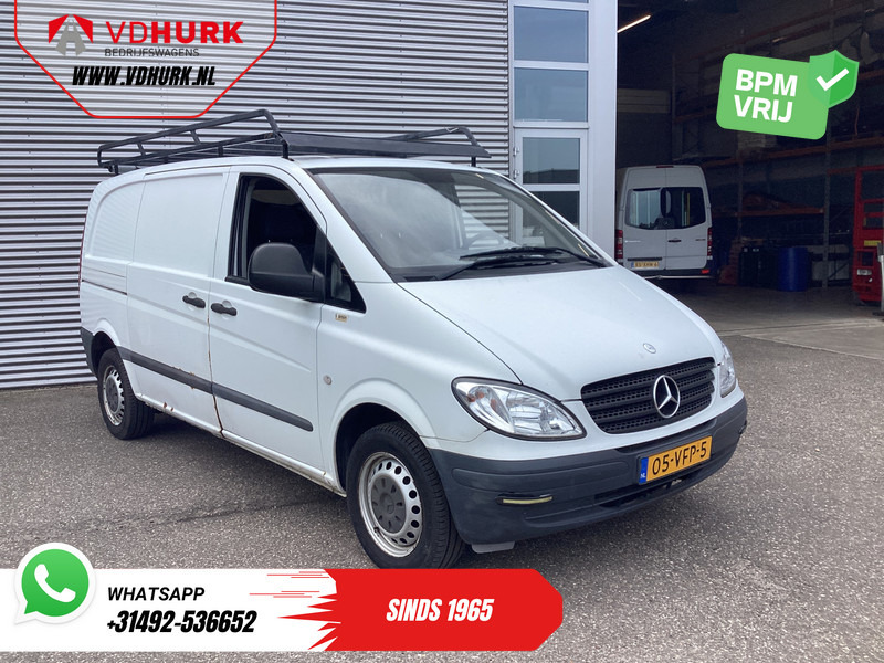 Mercedes-Benz Vito 109 CDI EXPORT ONLY Rijdt Goed/ Imperiaal/ Trekhaak/ Radio - Малък ван: снимка 1 Mercedes-Benz Vito 109 CDI EXPORT ONLY Rijdt Goed/ Imperiaal/ Trekhaak/ Radio - Малък ван: снимка 1