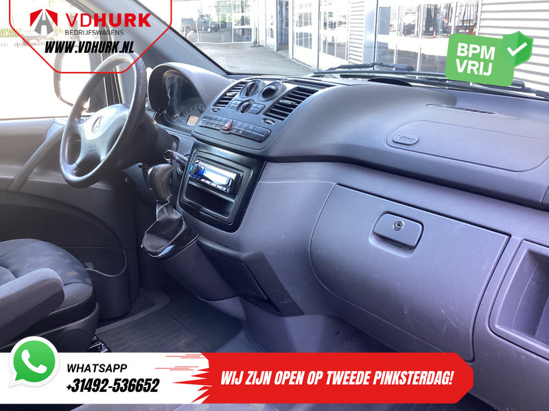 Mercedes-Benz Vito 111 CDI Aut. L3 EXPORT ONLY NL Auto/ APK 01-2026/ Airco/ PDC V+A/ LMV - Малък ван: снимка 3 Mercedes-Benz Vito 111 CDI Aut. L3 EXPORT ONLY NL Auto/ APK 01-2026/ Airco/ PDC V+A/ LMV - Малък ван: снимка 3