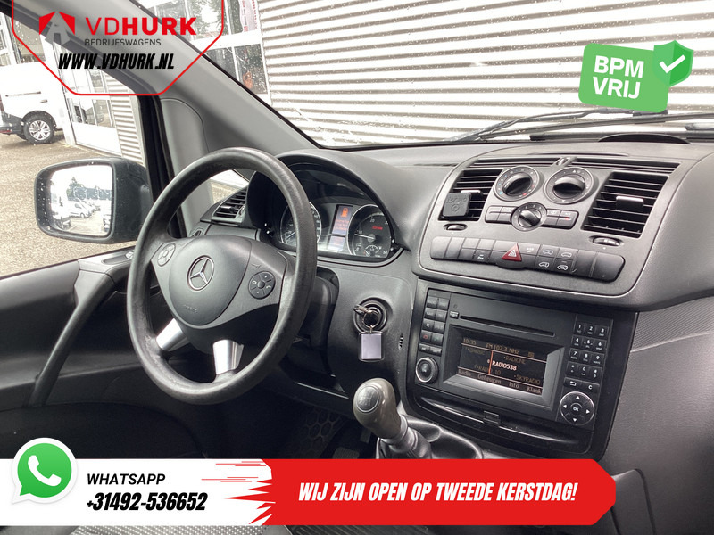 Mercedes-Benz Vito 113 CDI DC Dubbel Cabine EXPORT ONLY 20” LMV/ Airco/ PDC/ Trekhaak - Малък ван, Бус с двойна кабина: снимка 3 Mercedes-Benz Vito 113 CDI DC Dubbel Cabine EXPORT ONLY 20” LMV/ Airco/ PDC/ Trekhaak - Малък ван, Бус с двойна кабина: снимка 3