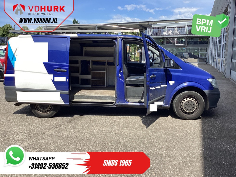 Малък ван Mercedes-Benz Vito 116 CDI L2 EXPORT ONLY Carplay/ Imperiaal/ Airco/ Trekhaak: снимка 6