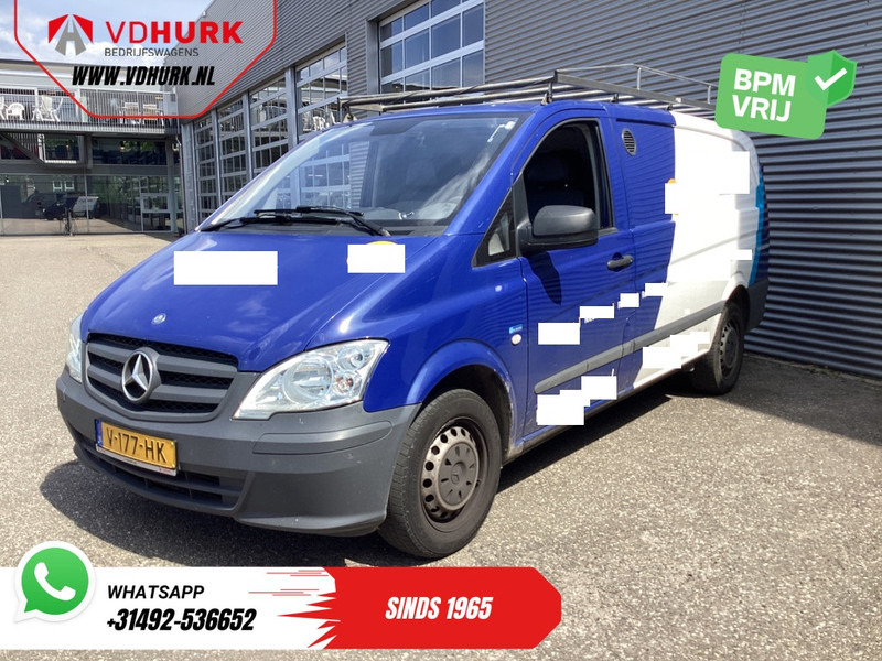 Малък ван Mercedes-Benz Vito 116 CDI L2 EXPORT ONLY Carplay/ Imperiaal/ Airco/ Trekhaak: снимка 9