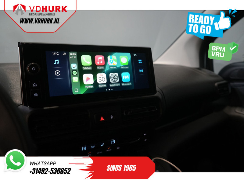 Малък ван Toyota PROACE CITY 1.5 130 pk Aut. L2 BPM VRIJ! LED/ Virtual Cockpit/ 3 pers./ Carplay/ Camera/ Climate/ PDC/ Cruise: снимка 16